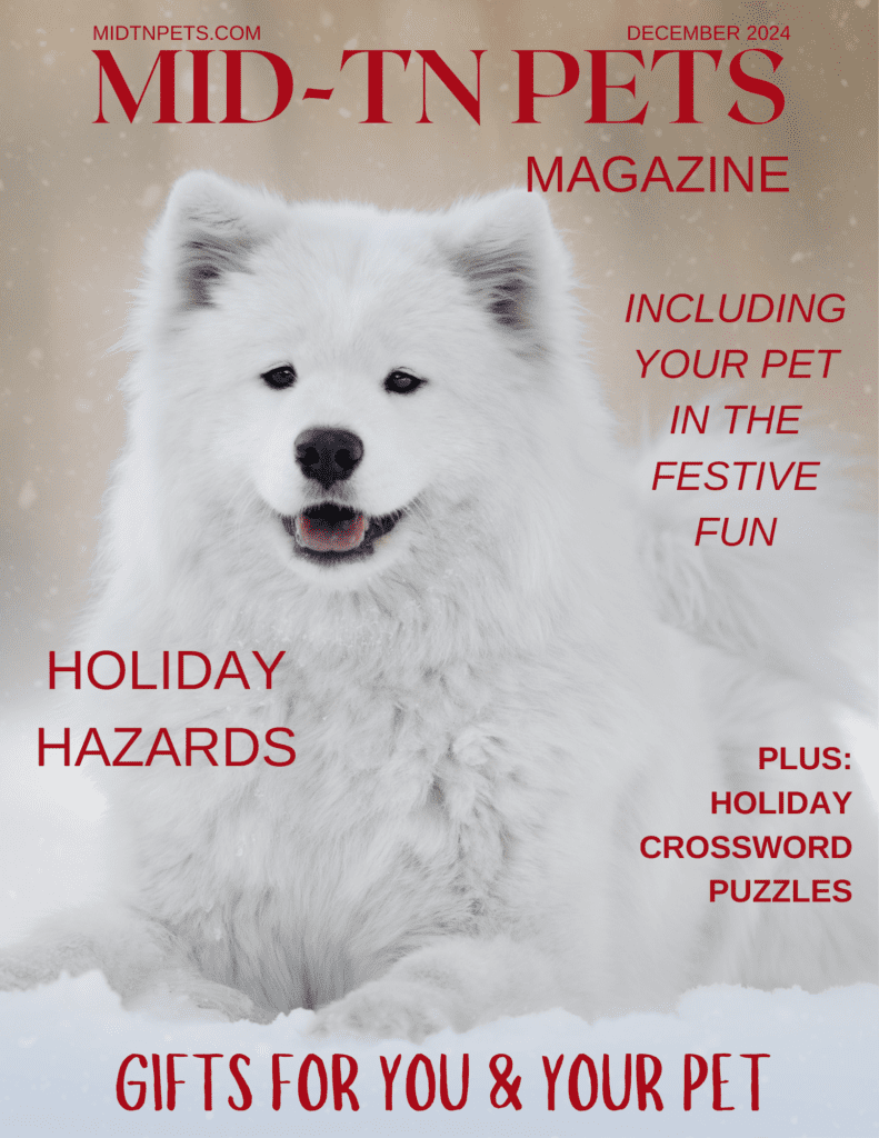 december issue of Mid-TN Pets Magazine - Nashville pet magazine