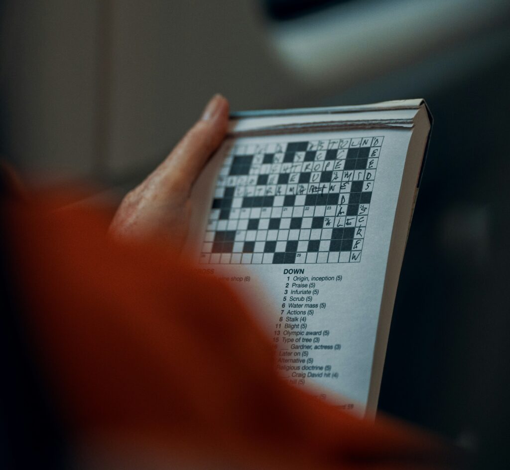 crossword puzzle